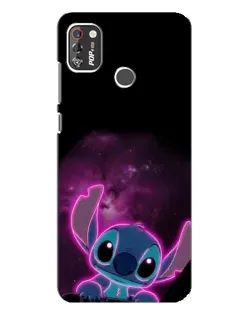 Чохол для TECNO POP 4 Pro з картинкою «Неоновий Stitch»