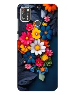 Чохол для TECNO POP 4 Pro з картинкою «Квіткова феєрія» Чохол для TECNO POP 4 Pro з картинкою «Квіткова феєрія»