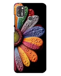 Чохол для TECNO POP 4 Pro з картинкою «Райдужна квітка» Чохол для TECNO POP 4 Pro з картинкою «Райдужна квітка»