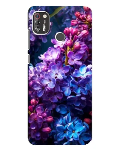 Чехол для TECNO POP 4 Pro с картинкой «Сиреневый цвет»