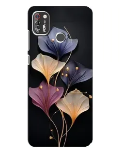 Чохол для TECNO POP 4 Pro з картинкою «Лілові квіти грації» Чохол для TECNO POP 4 Pro з картинкою «Лілові квіти грації»