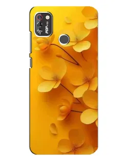 Чохол для TECNO POP 4 Pro з картинкою «Золоті пелюстки» Чохол для TECNO POP 4 Pro з картинкою «Золоті пелюстки»