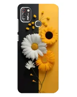 Чохол для TECNO POP 4 Pro з картинкою «Соняшник та ромашка» Чохол для TECNO POP 4 Pro з картинкою «Соняшник та ромашка»
