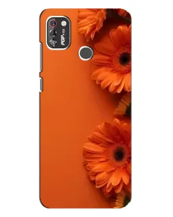 Чохол для TECNO POP 4 Pro з картинкою «Помаранчеві гербери» Чохол для TECNO POP 4 Pro з картинкою «Помаранчеві гербери»
