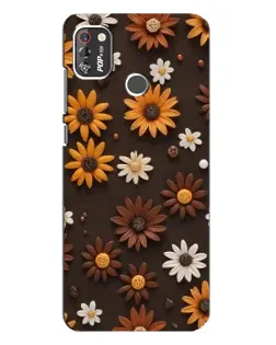 Чохол для TECNO POP 4 Pro з картинкою «Візерунок з маленьких соняшників» Чохол для TECNO POP 4 Pro з картинкою «Візерунок з маленьких соняшників»