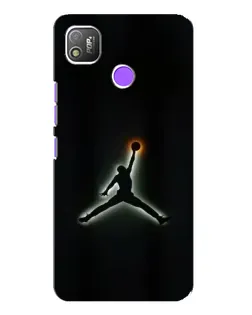 Чохол для TECNO POP 4 з картинкою «Jordan Gradient Logo» Чохол для TECNO POP 4 з картинкою «Jordan Gradient Logo»
