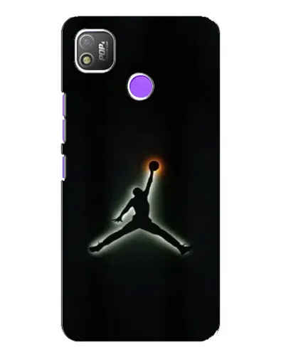 Чехол для TECNO POP 4 с картинкой «Jordan Gradient Logo» Чехол для TECNO POP 4 с картинкой «Jordan Gradient Logo»