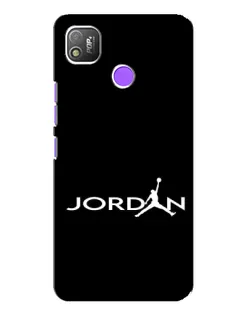 Чохол для TECNO POP 4 з картинкою «Jordan White Logo» Чохол для TECNO POP 4 з картинкою «Jordan White Logo»
