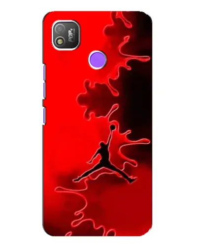 Чехол для TECNO POP 4 с картинкой «Jordan Red Smoke» Чехол для TECNO POP 4 с картинкой «Jordan Red Smoke»