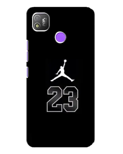 Чехол для TECNO POP 4 с картинкой «Jordan Flight 23» Чехол для TECNO POP 4 с картинкой «Jordan Flight 23»