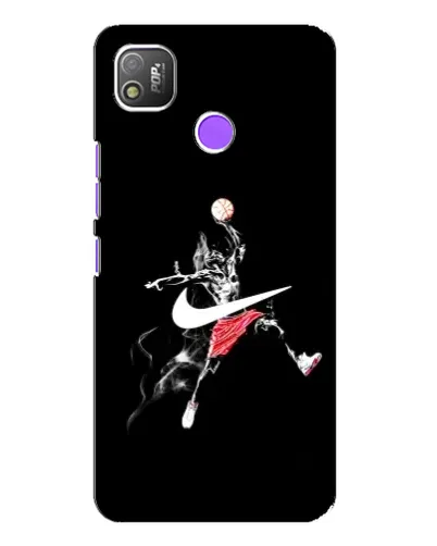 Чехол для TECNO POP 4 с картинкой «Jordan Jumpman» Чехол для TECNO POP 4 с картинкой «Jordan Jumpman»