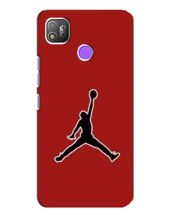 Чохол для TECNO POP 4 з картинкою «Jordan Red Back» Чохол для TECNO POP 4 з картинкою «Jordan Red Back»