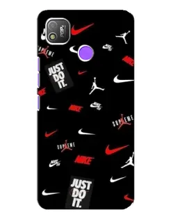 Чохол для TECNO POP 4 з картинкою «Nike Mix Pattern» Чохол для TECNO POP 4 з картинкою «Nike Mix Pattern»