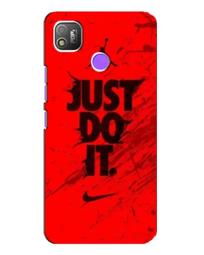 Чехол для TECNO POP 4 с картинкой «Nike Just Do It» Чехол для TECNO POP 4 с картинкой «Nike Just Do It»