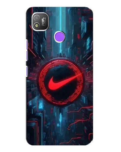 Чехол для TECNO POP 4 с картинкой «Техногенный стиль Nike»