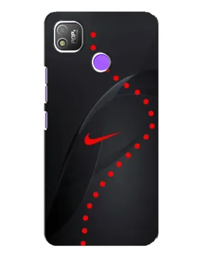 Чехол для TECNO POP 4 с картинкой «Абстрактный дизайн Nike»