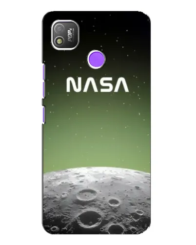 Чехол для TECNO POP 4 с картинкой «NASA — лунный градиент»