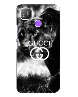 Чехол для TECNO POP 4 с картинкой «Gucci — дикая природа»