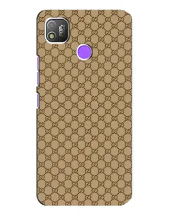 Чехол для TECNO POP 4 с картинкой «Gucci — классический беж»