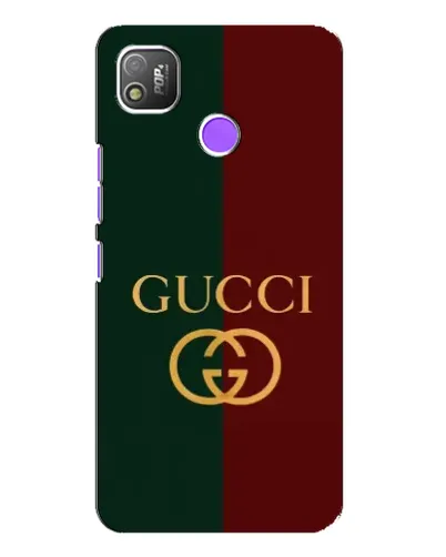 Чехол для TECNO POP 4 с картинкой «Gucci — темно-зеленый градиент» Чехол для TECNO POP 4 с картинкой «Gucci — темно-зеленый градиент»