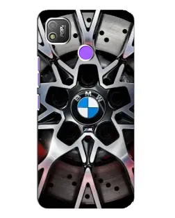 Чехол для TECNO POP 4 с картинкой «BMW — деталь диска»