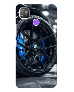 Чехол для TECNO POP 4 с картинкой «Колесо BMW вблизи» Чехол для TECNO POP 4 с картинкой «Колесо BMW вблизи»