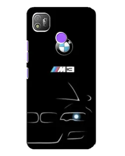 Чехол для TECNO POP 4 с картинкой «Минималистичный принт BMW M3» Чехол для TECNO POP 4 с картинкой «Минималистичный принт BMW M3»