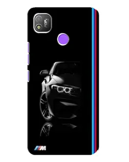 Чехол для TECNO POP 4 с картинкой «Силуэт BMW в темноте» Чехол для TECNO POP 4 с картинкой «Силуэт BMW в темноте»
