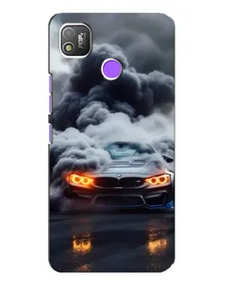 Чехол для TECNO POP 4 с картинкой «BMW в дыму» Чехол для TECNO POP 4 с картинкой «BMW в дыму»
