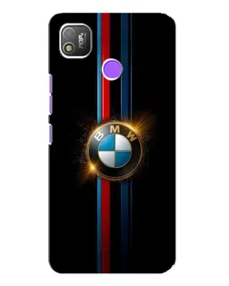 Чехол для TECNO POP 4 с картинкой «BMW M-Power неон» Чехол для TECNO POP 4 с картинкой «BMW M-Power неон»