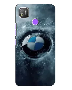 Чехол для TECNO POP 4 с картинкой «Логотип BMW — лед» Чехол для TECNO POP 4 с картинкой «Логотип BMW — лед»