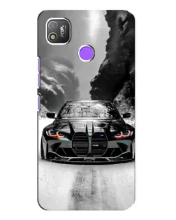 Чехол для TECNO POP 4 с картинкой «BMW — акварельный дрифт» Чехол для TECNO POP 4 с картинкой «BMW — акварельный дрифт»