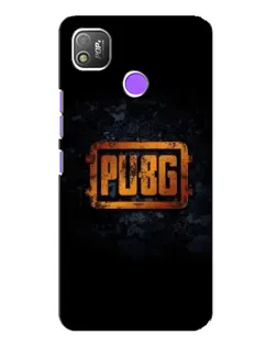 Чехол для TECNO POP 4 с картинкой «PUBG — золотой логотип» Чехол для TECNO POP 4 с картинкой «PUBG — золотой логотип»