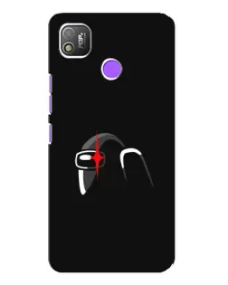 Чохол для TECNO POP 4 з картинкою «Among Us шолом»