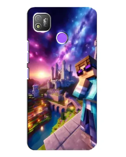 Чохол для TECNO POP 4 з картинкою «Стів та космос» Чохол для TECNO POP 4 з картинкою «Стів та космос»
