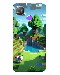 Чохол для TECNO POP 4 з картинкою «Minecraft літній день» Чохол для TECNO POP 4 з картинкою «Minecraft літній день»