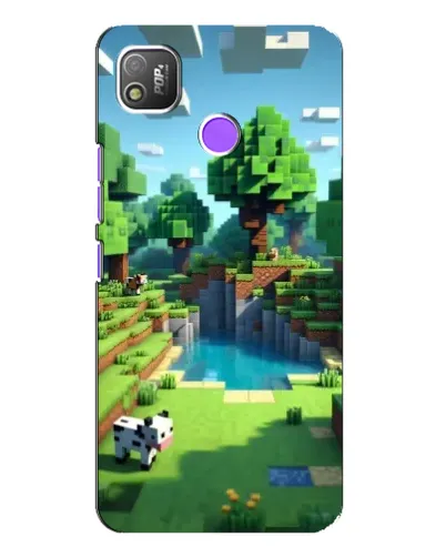 Чохол для TECNO POP 4 з картинкою «Minecraft літній день» Чохол для TECNO POP 4 з картинкою «Minecraft літній день»