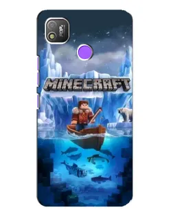 Чохол для TECNO POP 4 з картинкою «Minecraft льодянийсвіт» Чохол для TECNO POP 4 з картинкою «Minecraft льодянийсвіт»