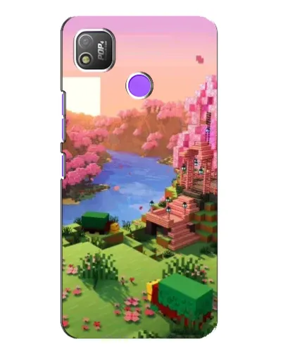 Чохол для TECNO POP 4 з картинкою «Рожеве дерево Minecraft» Чохол для TECNO POP 4 з картинкою «Рожеве дерево Minecraft»