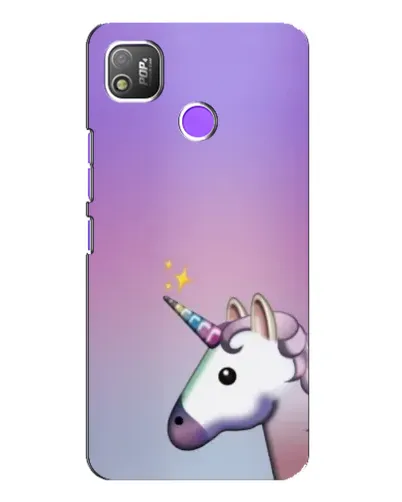 Чехол для TECNO POP 4 с картинкой «Единорог градиент» Чехол для TECNO POP 4 с картинкой «Единорог градиент»