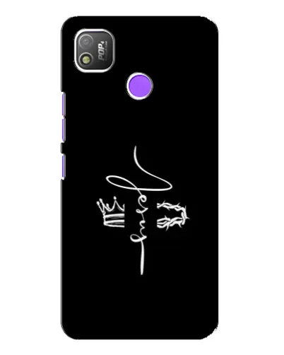 Чехол для TECNO POP 4 с картинкой «Король Славы Jesus»