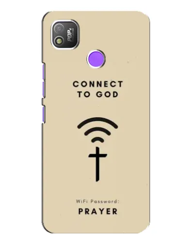 Чехол для TECNO POP 4 с картинкой «Молитва Connect» Чехол для TECNO POP 4 с картинкой «Молитва Connect»