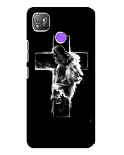Чехол для TECNO POP 4 с картинкой «Сияющий крест Jesus» Чехол для TECNO POP 4 с картинкой «Сияющий крест Jesus»