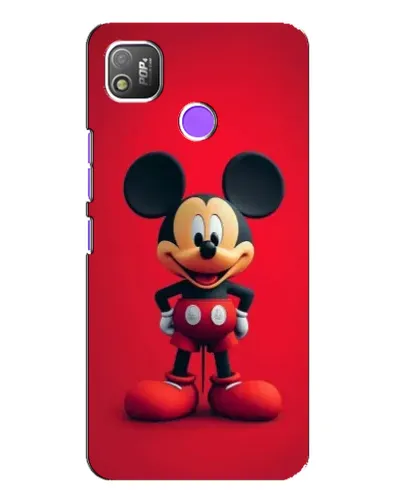 Чехол для TECNO POP 4 с картинкой «Mickey в полный рост»