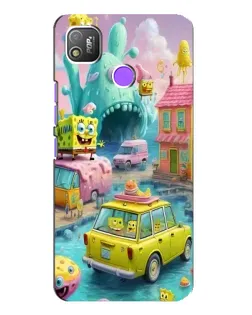 Чехол для TECNO POP 4 с картинкой «Монстр-трак приключения» Чехол для TECNO POP 4 с картинкой «Монстр-трак приключения»