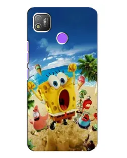 Чехол для TECNO POP 4 с картинкой «Развлечения на пляже» Чехол для TECNO POP 4 с картинкой «Развлечения на пляже»