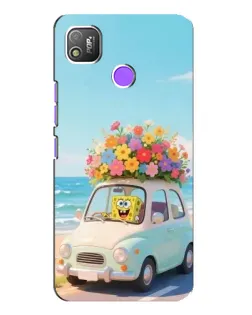 Чехол для TECNO POP 4 с картинкой «Автомобильное путешествие» Чехол для TECNO POP 4 с картинкой «Автомобильное путешествие»