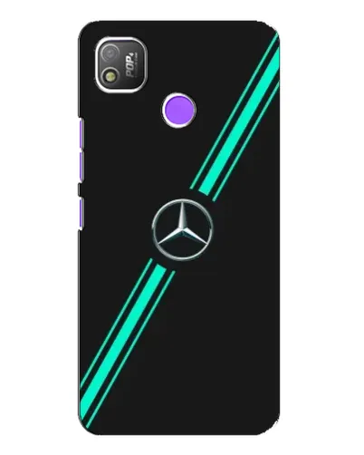 Чехол для TECNO POP 4 с картинкой «Спортивные линии Mercedes» Чехол для TECNO POP 4 с картинкой «Спортивные линии Mercedes»
