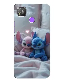 Чехол для TECNO POP 4 с картинкой «Плюшевые Стич Ангел» Чехол для TECNO POP 4 с картинкой «Плюшевые Стич Ангел»