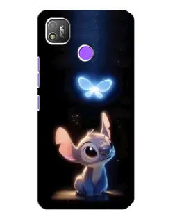 Чехол для TECNO POP 4 с картинкой «Сияющий Стич» Чехол для TECNO POP 4 с картинкой «Сияющий Стич»